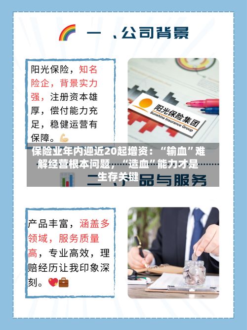 保险业年内迎近20起增资：“输血”难解经营根本问题	，“造血”能力才是生存关键-第2张图片
