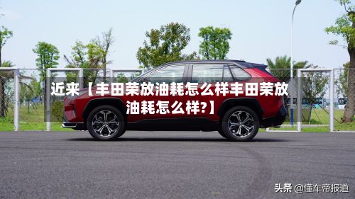 近来【丰田荣放油耗怎么样丰田荣放油耗怎么样?】-第3张图片
