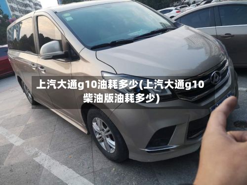上汽大通g10油耗多少(上汽大通g10柴油版油耗多少)-第2张图片
