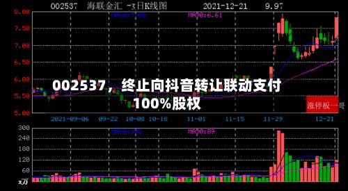 002537，终止向抖音转让联动支付100%股权-第2张图片