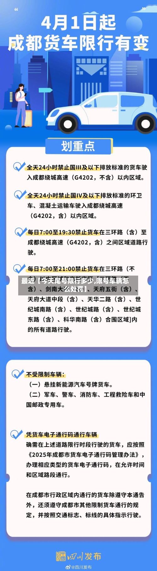最近【今天尾号限行多少,限号车辆怎么处罚】-第1张图片
