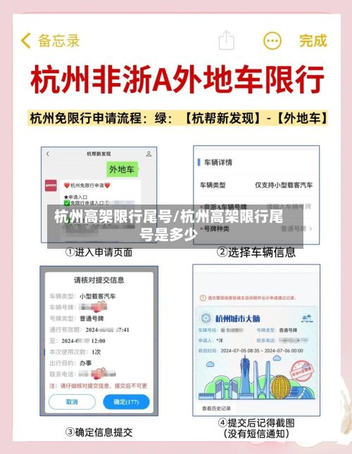 杭州高架限行尾号/杭州高架限行尾号是多少-第1张图片