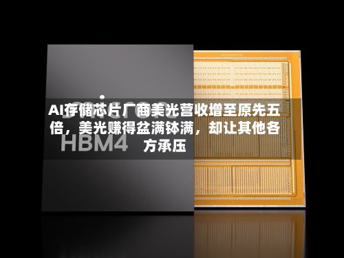 AI存储芯片厂商美光营收增至原先五倍，美光赚得盆满钵满，却让其他各方承压-第3张图片
