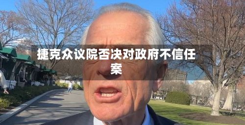 捷克众议院否决对政府不信任案-第1张图片