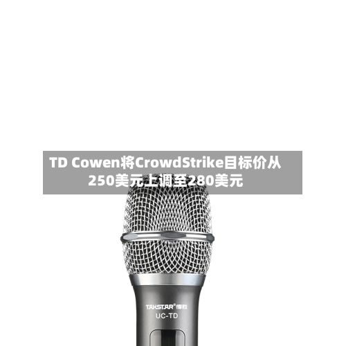 TD Cowen将CrowdStrike目标价从250美元上调至280美元