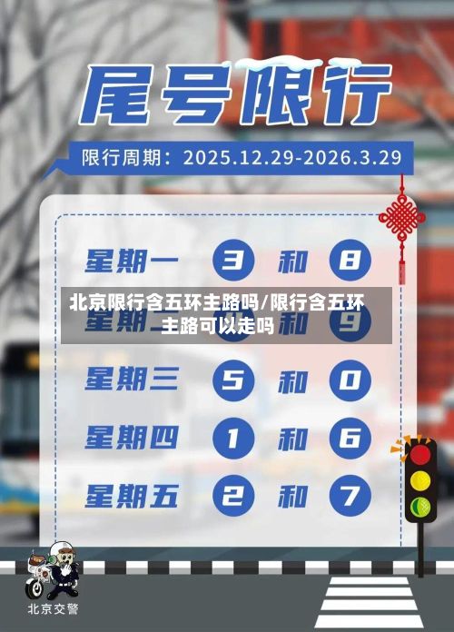 北京限行含五环主路吗/限行含五环主路可以走吗