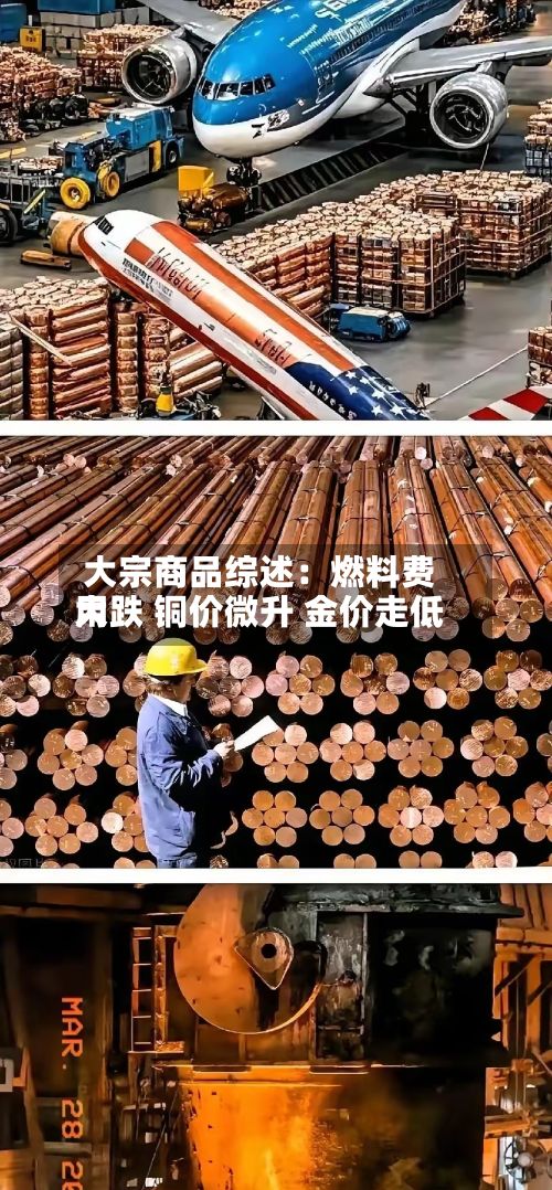 大宗商品综述：燃料费用大跌 铜价微升 金价走低