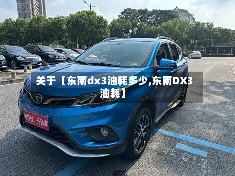 关于【东南dx3油耗多少,东南DX3油耗】-第3张图片