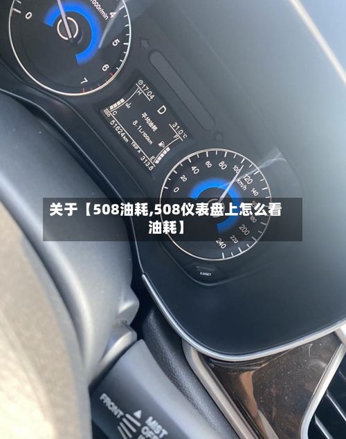 关于【508油耗,508仪表盘上怎么看油耗】-第3张图片