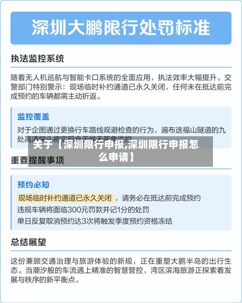 关于【深圳限行申报,深圳限行申报怎么申请】-第2张图片