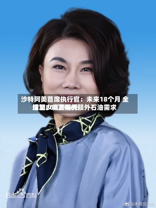 沙特阿美首席执行官:未来18个月 全球至少需要每天
增加200万桶的额外石油需求-第2张图片