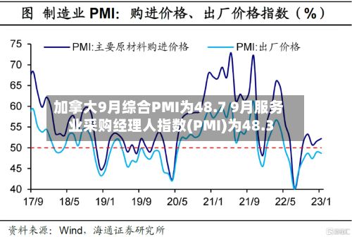 加拿大9月综合PMI为48.7 9月服务业采购经理人指数(PMI)为48.3-第1张图片
