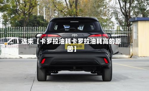 近来【卡罗拉油耗卡罗拉油耗高的原因】-第2张图片