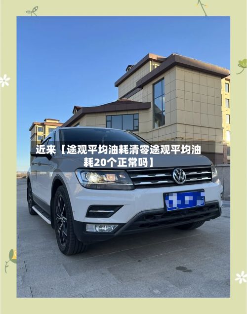 近来【途观平均油耗清零途观平均油耗20个正常吗】-第2张图片
