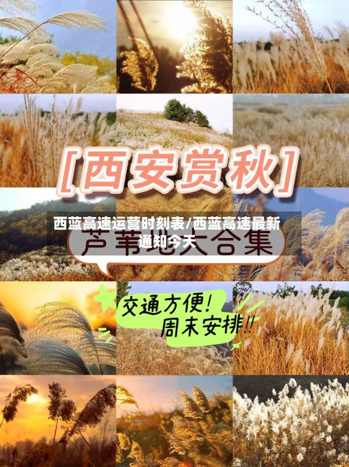 西蓝高速运营时刻表/西蓝高速最新通知今天-第2张图片
