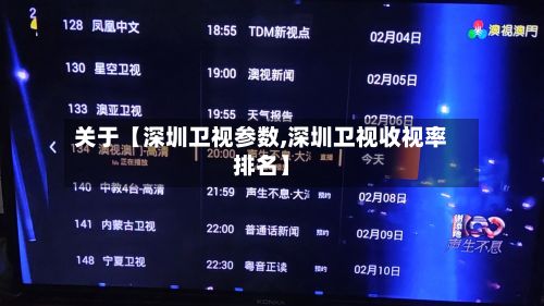 关于【深圳卫视参数,深圳卫视收视率排名】