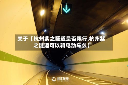 关于【杭州紫之隧道是否限行,杭州紫之隧道可以骑电动车么】