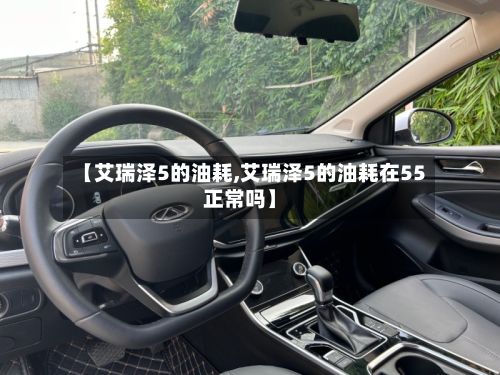 【艾瑞泽5的油耗,艾瑞泽5的油耗在55正常吗】-第2张图片