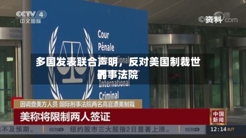 多国发表联合声明	，反对美国制裁世界刑事法院-第2张图片