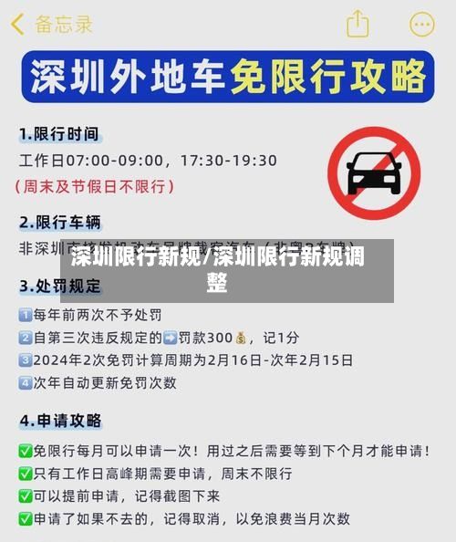 深圳限行新规/深圳限行新规调整