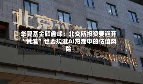 华夏基金顾鑫峰：北交所投资要避开“荒漠” 也要规避AI热潮中的估值风险-第2张图片