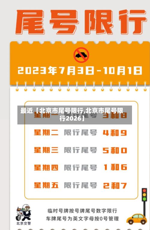 最近【北京市尾号限行,北京市尾号限行2026】-第2张图片