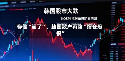 存储“崩了”，韩国散户再陷“爆仓恐惧”