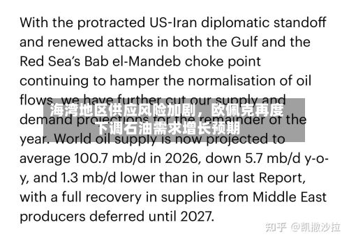 海湾地区供应风险加剧，欧佩克再度下调石油需求增长预期