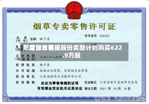 思摩尔世界：受托人根据股份奖励计划购买622.9万股