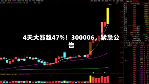4天大涨超47%！300006，紧急公告