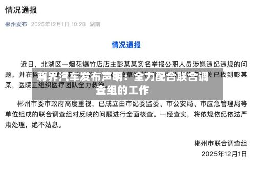 尊界汽车发布声明:全力配合联合调查组的工作-第1张图片