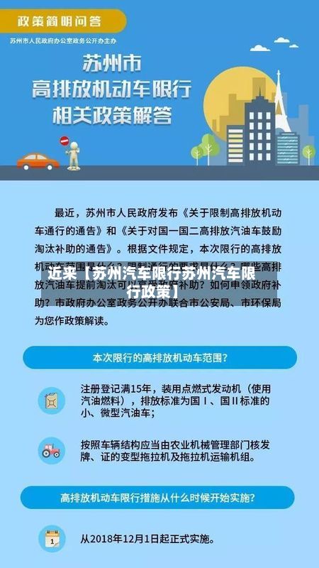 近来【苏州汽车限行苏州汽车限行政策】-第2张图片
