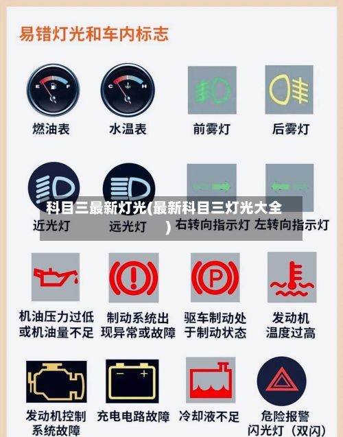 科目三最新灯光(最新科目三灯光大全)-第2张图片