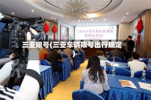 三亚限号(三亚车辆限号出行规定)-第2张图片