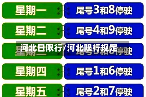 河北日限行/河北限行规定-第2张图片