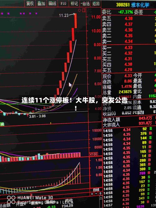 连续11个涨停板！大牛股，突发公告！