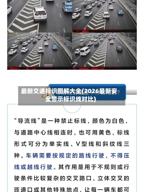 最新交通标识图解大全(2026最新安全警示标识线对比)-第2张图片