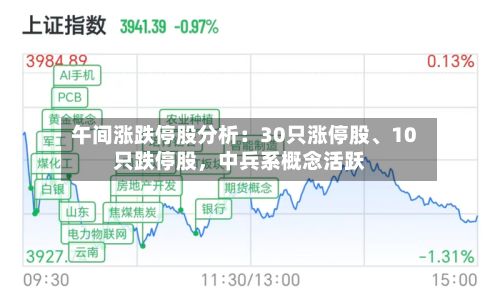 午间涨跌停股分析：30只涨停股、10只跌停股，中兵系概念活跃-第2张图片