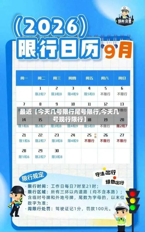 最近【今天几号限行尾号限行,今天几号现行限行】-第2张图片