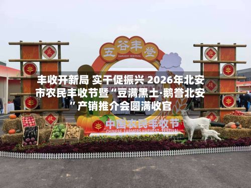 丰收开新局 实干促振兴 2026年北安市农民丰收节暨“豆满黑土·鹅誉北安”产销推介会圆满收官-第2张图片