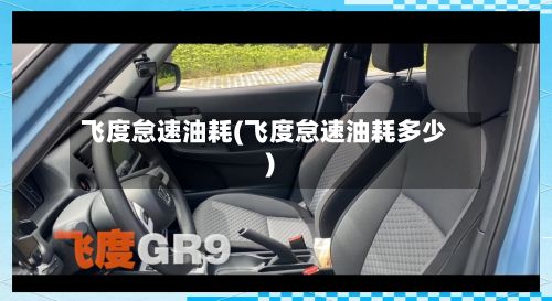 飞度怠速油耗(飞度怠速油耗多少)-第2张图片