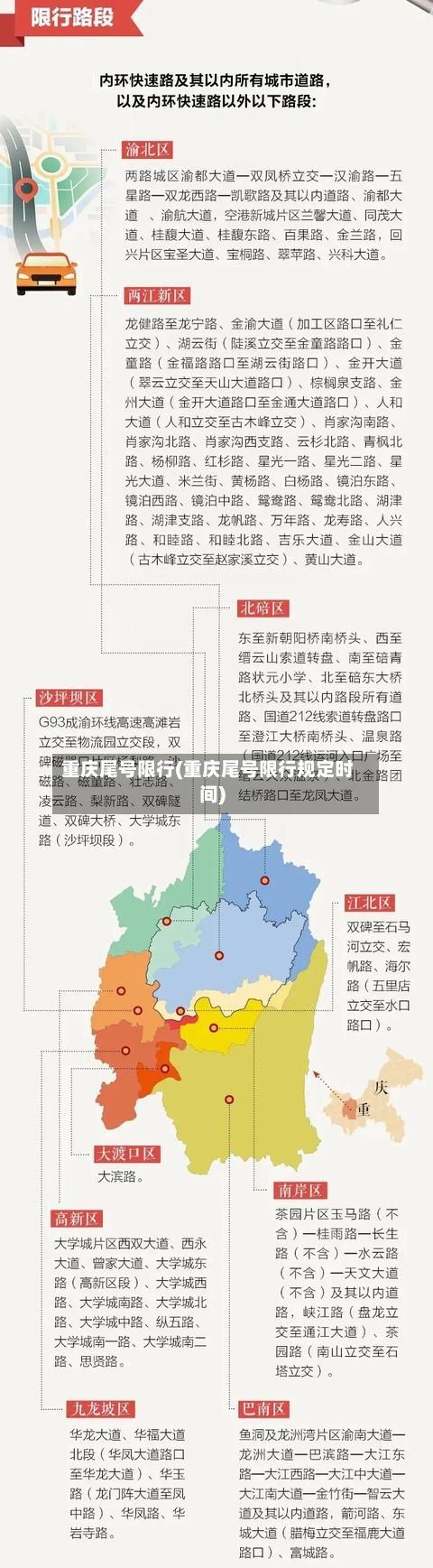 重庆尾号限行(重庆尾号限行规定时间)