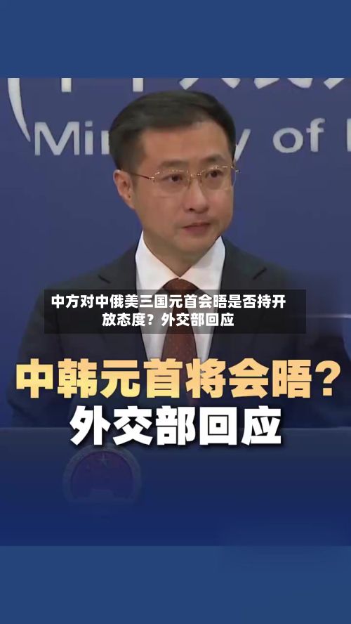中方对中俄美三国元首会晤是否持开放态度？外交部回应