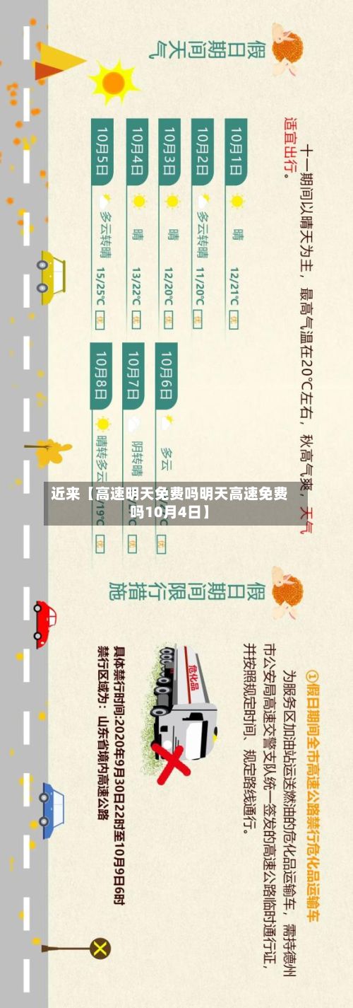 近来【高速明天免费吗明天高速免费吗10月4日】