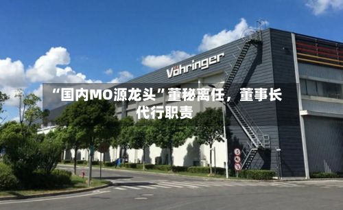 “国内MO源龙头”董秘离任	，董事长代行职责-第3张图片