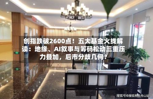 创指跌破2600点！五大基金火线解读：地缘	、AI叙事与筹码松动三重压力叠加，后市分歧几何？-第3张图片