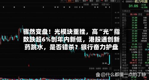骤然变盘！光模块重挫	，高“光”指数跌超6%创年内新低，港股通创新药跳水，是否错杀？银行奋力护盘-第2张图片