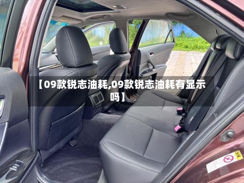 【09款锐志油耗,09款锐志油耗有显示吗】