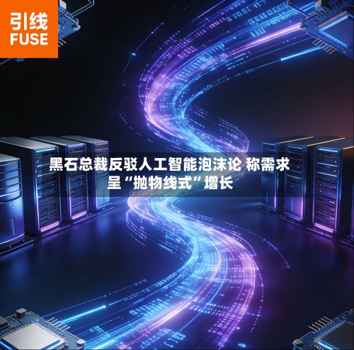 黑石总裁反驳人工智能泡沫论 称需求呈“抛物线式	”增长-第2张图片