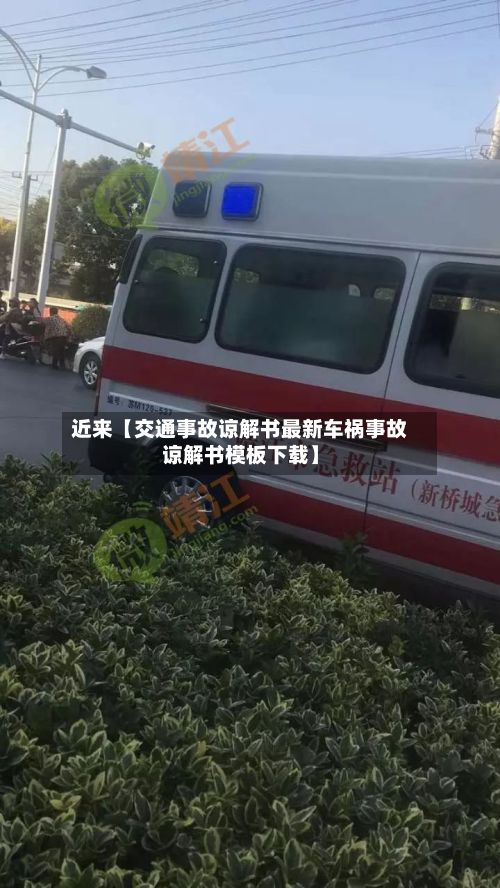 近来【交通事故谅解书最新车祸事故谅解书模板下载】-第2张图片